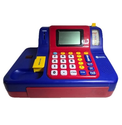 Pretend & Play Cash Register Tested Works Learning Resources - No Money