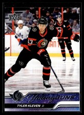 2023-24 Upper Deck Series 1 Young Guns #235 Tyler Kleven Rookie RC