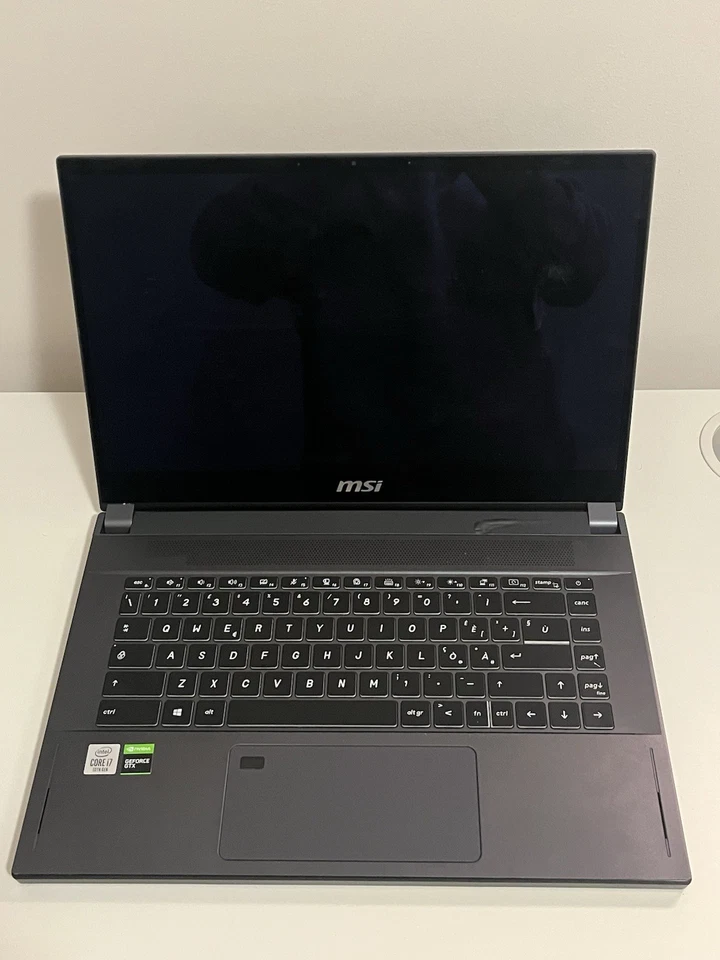 MSI Creator 15 A10SDT, NVIDIA GTX 1660Ti 6GB, Intel I7 10th Gen, 16GB RAM - Image 2 of 4