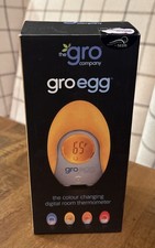 Gro Egg Digital Room Thermometer  Night Light Nursery Lamp Aus Model