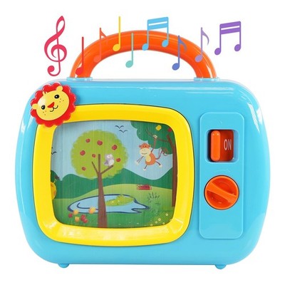 My First TV Baby Musical Television Colourful Toy Safari Animals