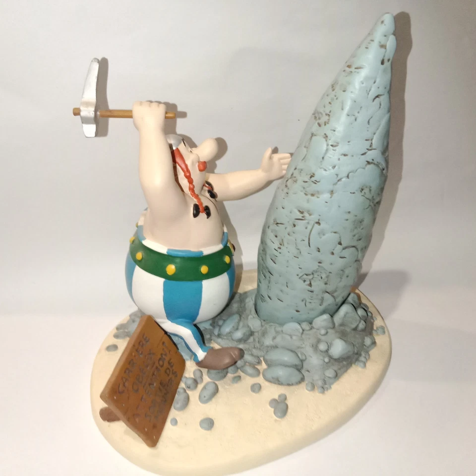 Asterix Obelix et la carrière de Menhirs Atlas Plastoy 2003 Série Limitée - Photo 2/4