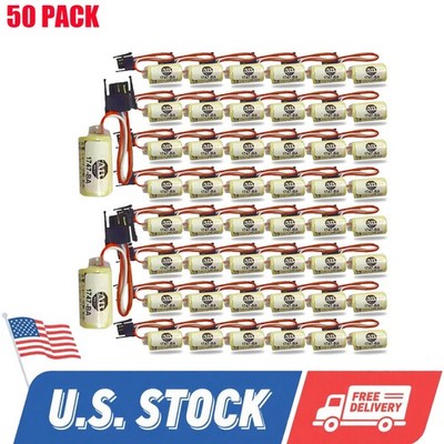 50 Pack Brand New Allen Bradley 1747-BA, B9650T PLC Battery SLC Lithium Battery.