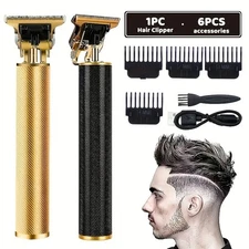 Clippers for Hair Cutting & Grooming Rechargeable Hair Trimmer Kit for Household
