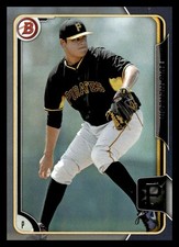 2015 Bowman Prospects Silver #BP127 Luis Heredia Pittsburgh Pirates #/499