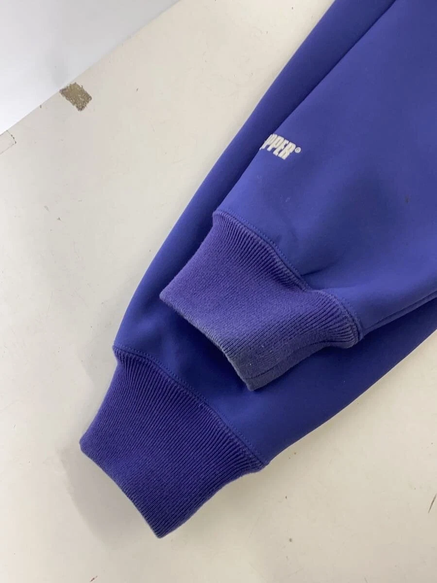 Felpa con cappuccio Supreme Sparse Applique L poliestere BLU