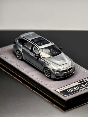 Mortal Model 1/64 BMW F81 M3 CS Touring Silver Exhibition Exclusive