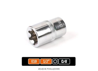 TEGER E10 TORX Steckschlüssel 1 2 Zoll