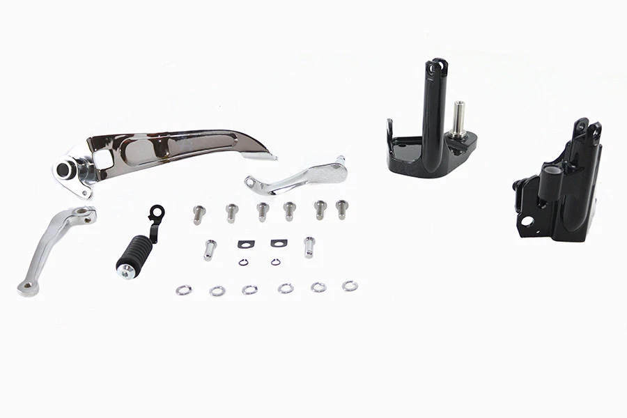 Kit de control delantero FLST cromado para Harley Davidson Foto 4 de 4