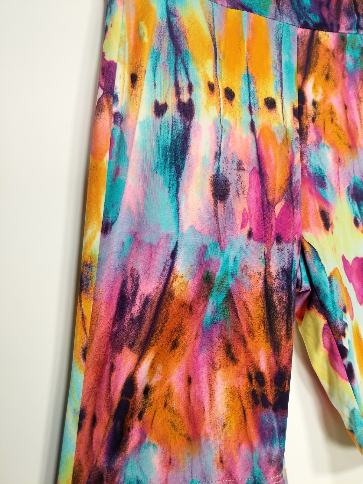Mind Code Size S Multicolor Tie Dye Stretch Light… - image 2
