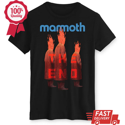 Mammoth WVH Band THE END Album Cotton Black All Size Shirt BL2143