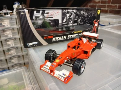 Hot Wheels Michael Schumacher 1:18 Scale Diecast Formula 1 Cars