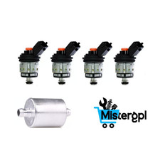 4 Einspritzdüsen LPG Landi Renzo Original Stopfen Orange Stecker Mta Fca Fiat