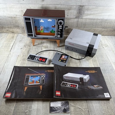 LEGO Super Mario: Nintendo Entertainment System (71374) COMPLETE W/Manual Assemb