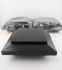 Lot of 3 - AZEK TimberTech Classic Composite Island Post Cap 5-1/2" - Black