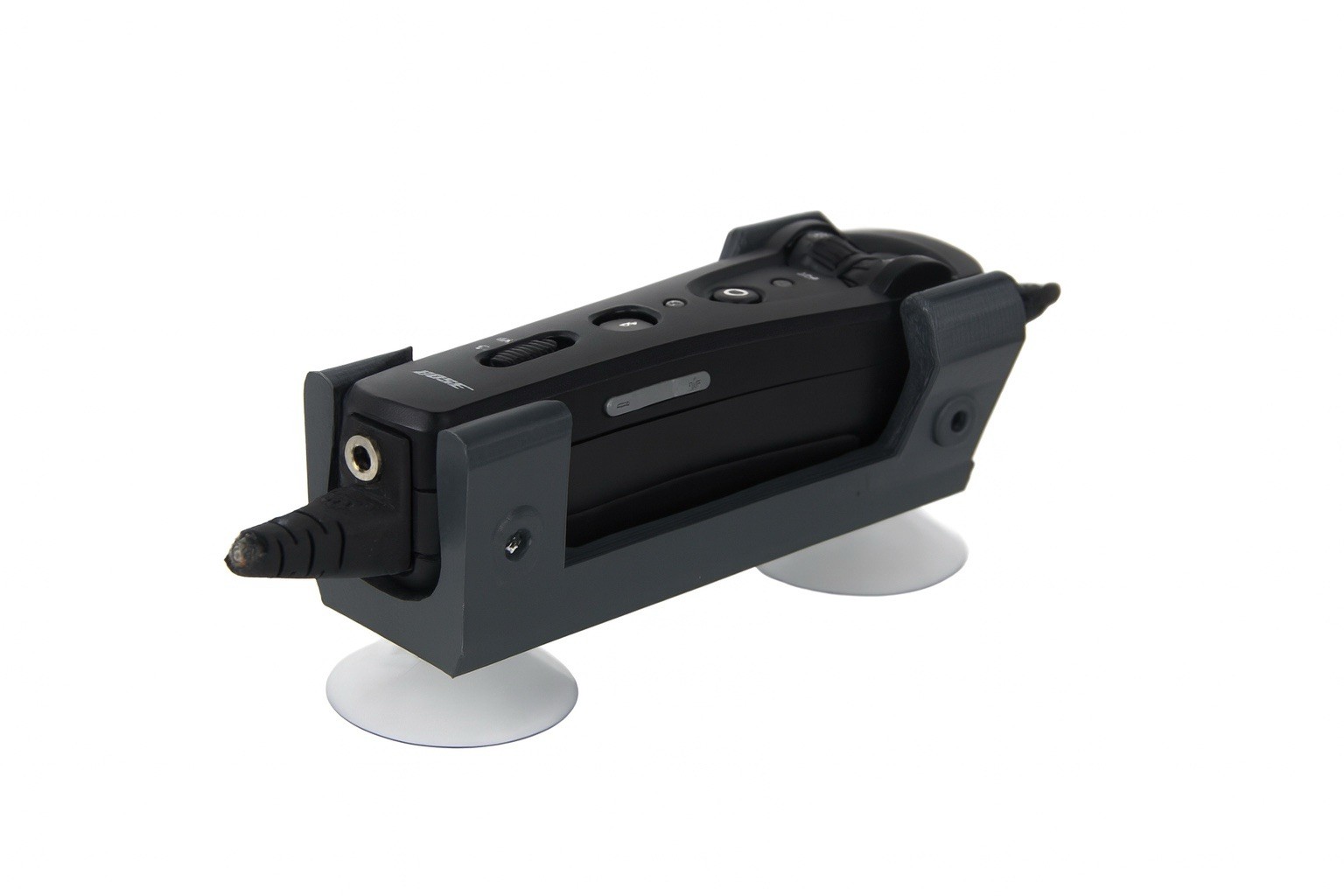 Fixation Bose A20 aviation à ventouse silicone pour un accès radio fluide