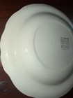 Vintage Staffordshire White Ironstone Strawberry Leaf Plate England Davenport 8” — photo 6