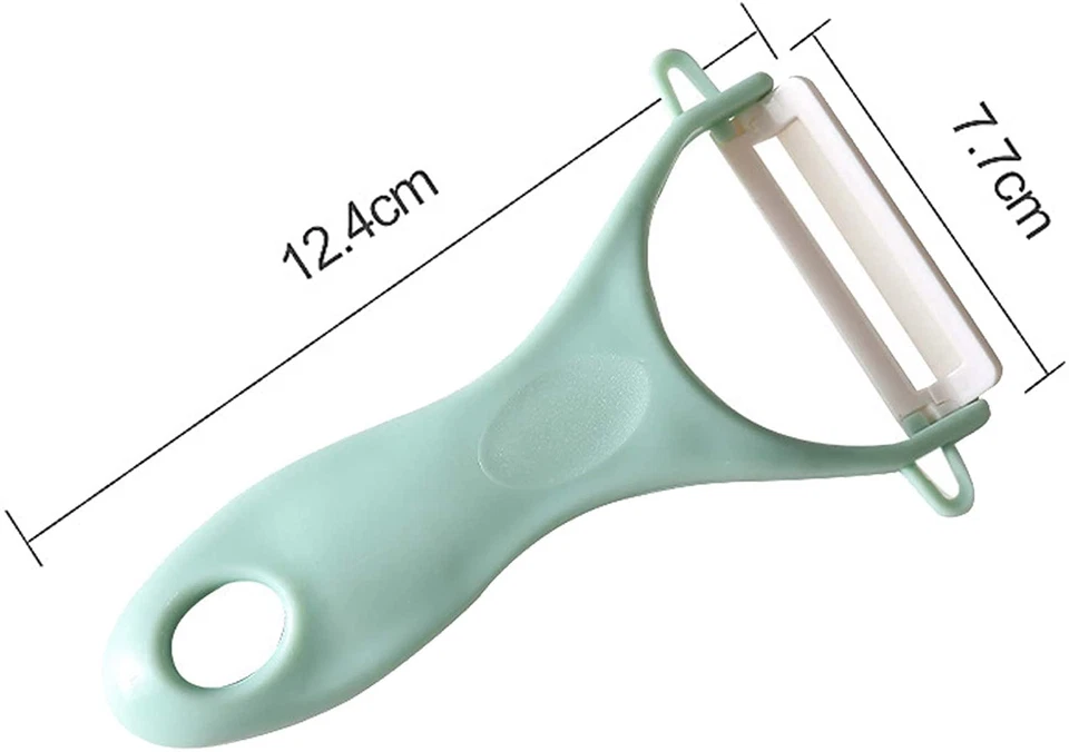 Керамическая картофельная очистка набор из 3 картофельных очистителей домашняя фруктовая очистка фруктовая очистка - Изображение 2 из 4