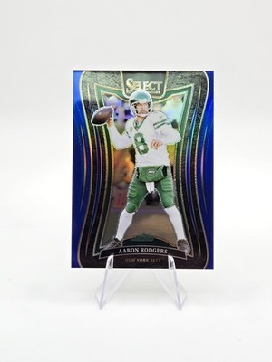 Aaron Rodgers 2024 Panini Select Suite Blue Prizm SP #/99 #392