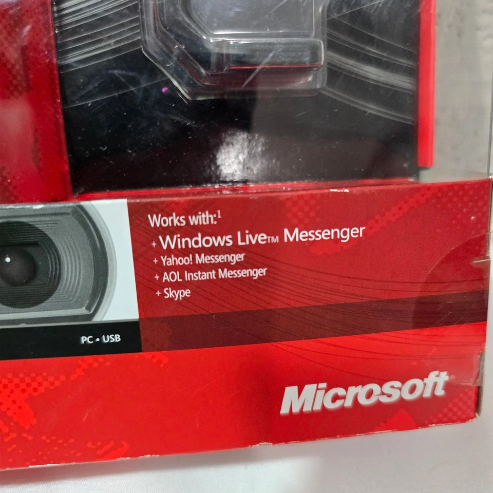 Microsoft LifeCam Cinema 720p HD Webcam h5d 00001 Auto Focus Clear Technology - Image 3 of 4