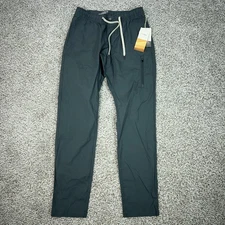 Vuori Pant Mens Small Lake Blue Ripstop Joggers Performance Outdoor Climber B14