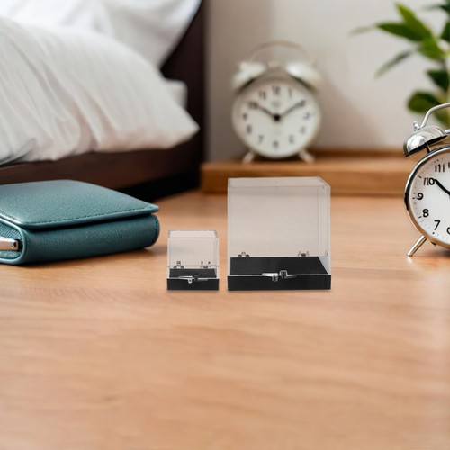  5 szt. Mineralne etui do przechowywania próbek Półka wystawowa na przedmioty kolekcjonerskie - Zdjęcie 11 z 12