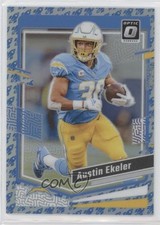 2023 Panini Donruss Optic Rocket Prizm Austin Ekeler #101 16em