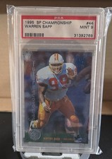 1995 SP Championship Series - Future Champions Warren Sapp #44 (RC)