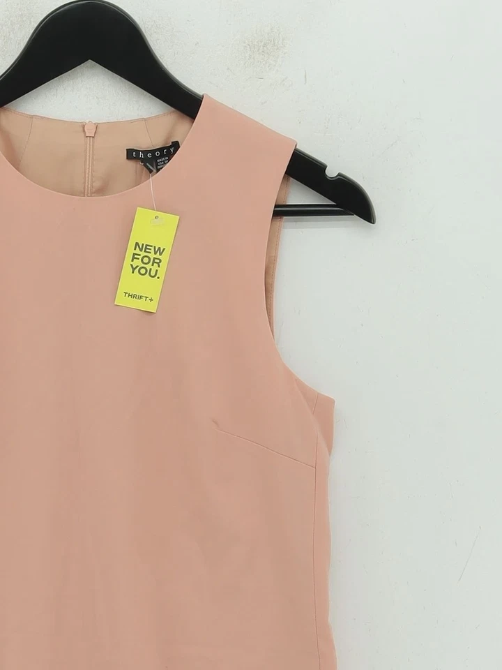 Theory Tank Midi Dress UK8 in Pink - Image 4 of 4