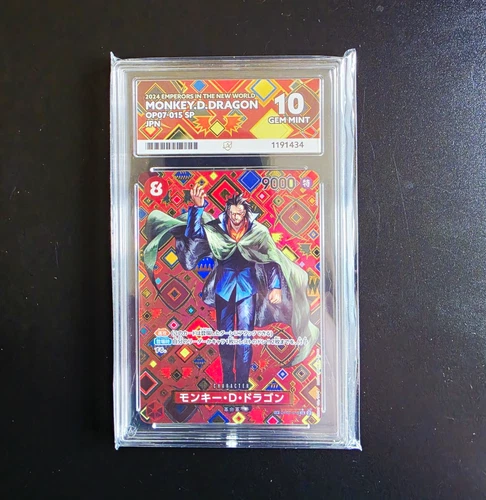 One Piece - Monkey D Dragon - SP OP07-015 - 2024 Alt Art - Ace Grade 10