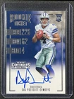 DAK PRESCOTT 2016 PANINI CONTENDERS #307 ROOKIE TICKET AUTO COWBOYS RC