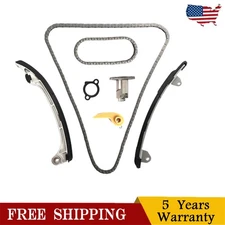Engine Timing Chain Kit with Tensioner and Guides For 2006-2008 Toyota RAV4 2.4L