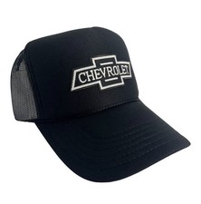 NUEVO CHEVY CHEVROLET TRUCKS SOMBRERO NEGRO 5 PANELES CORONA ALTA CAMIONERO SNAPBACK