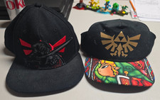 Set of 2 Legend of Zelda Baseball Caps One Size Fits All Unisex