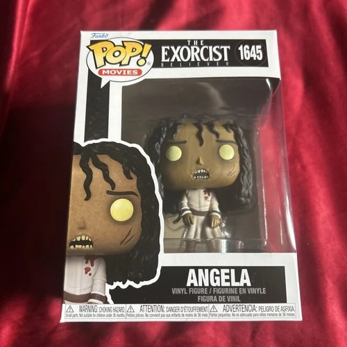 FUNKO POP! Movies: The Exorcist: Believer - Angela, #1645 Possessed W/Protector