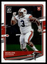 2020 Donruss Optic Marlon Davidson Atlanta Falcons #135