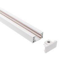 White H Type 4-feet Track for Ceiling Track Lighting