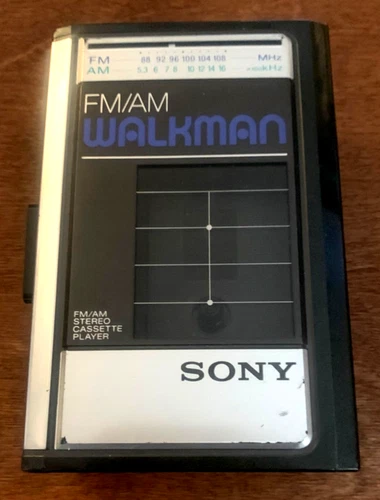 Vintage Sony Walkman FM AM Stereo Cassette Player WM-F41 Portable FOR PARTS