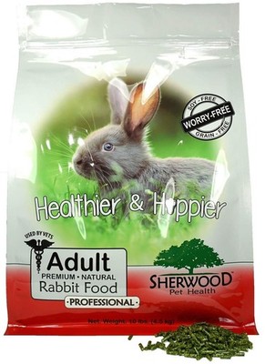 Adult Rabbit Food Professional 10 lbs, Grain and Soy-Free for Better Digestion