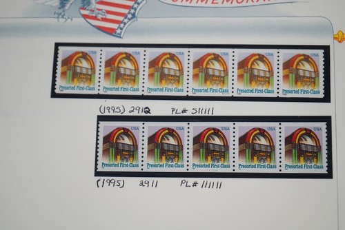 US COLLECTION OF COIL STAMPS MINT & USED STORED IN WHITE ACE ALBUM - Picture 10 of 24