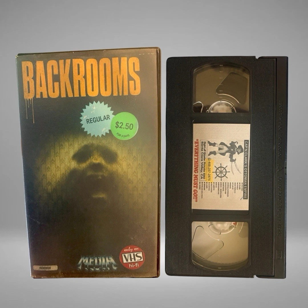 Backrooms Poster CUSTOM VHS ARTWORK
