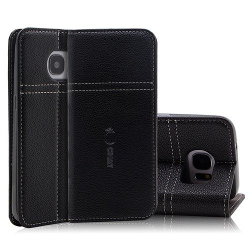 For Samsung Galaxy S7 /Edge Luxury Magnetic Card Slot Leather Wallet Case Stand - Picture 2 of 43