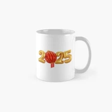 HAPPY NEW YEAR 2025 STICKERS Classic Mug , Gift For Family