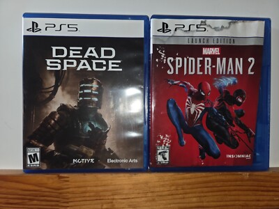 PS5 SPIDER-MAN 2 Launch Edition(with redeemable code)   DEAD SPACE PS5