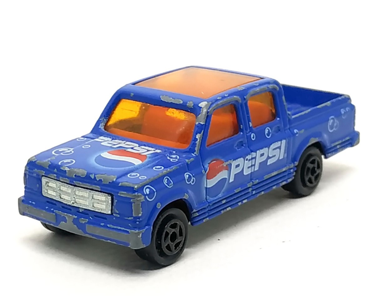 Majorette Chevrolet Pick Up Pepsi - Blue 1/76 (3