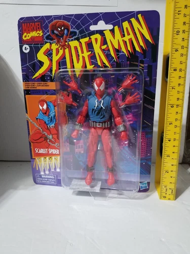 Marvel Legends Series Scarlata Spider-Man Ben Reilly Figuras Colección Juguete