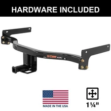 CURT 2015-2019 Lincoln MKC All Class 2 Trailer Hitch, 1-1/4" Receiver