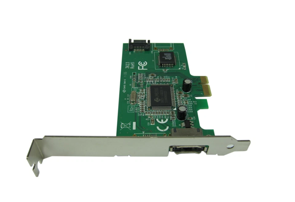 Dell StarTech 1-Port eSATA + 1-Port SATA II PCI-e SATA Controller Card H6GK7 - Image 4 of 4