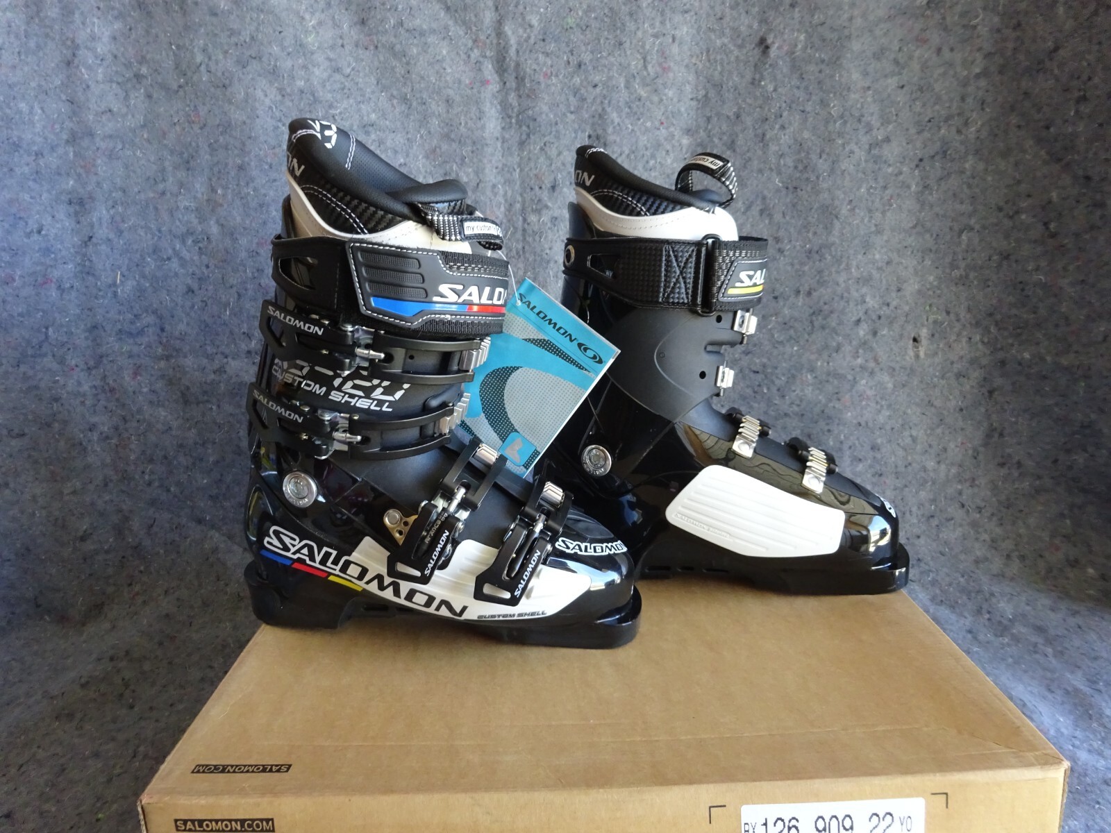 Nuovissimo di zecca! Salomon X3 120 CS (guscio personalizzato) Energizzatore taglia 23 5