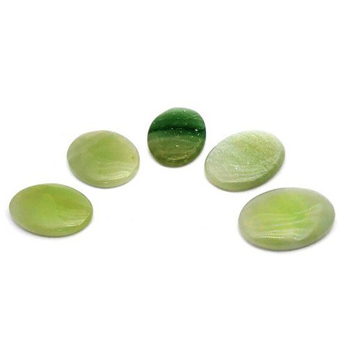 Piedra de Palma de Jade Natural Cristal de Roca Verde Sanación Reiki Piedra de Preocupación Pulida - Imagen 5 de 10